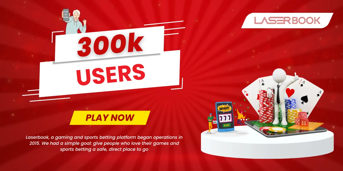 300k users playnow laserbook