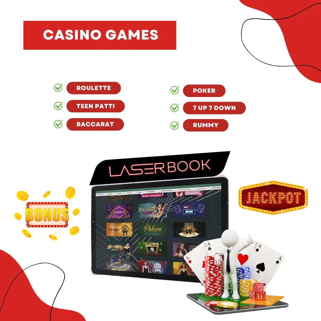 casino games laserbook
