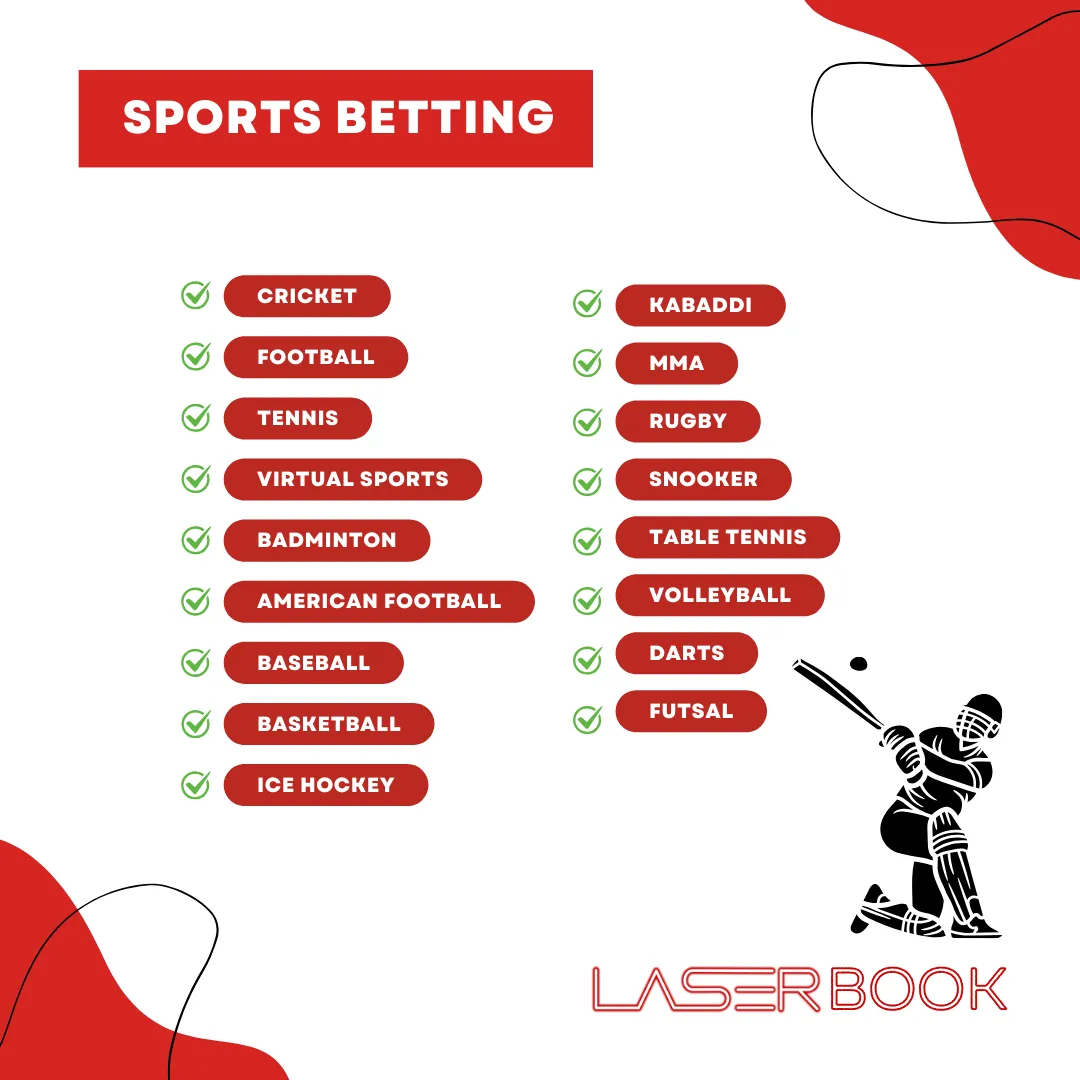 sports betting laserbook